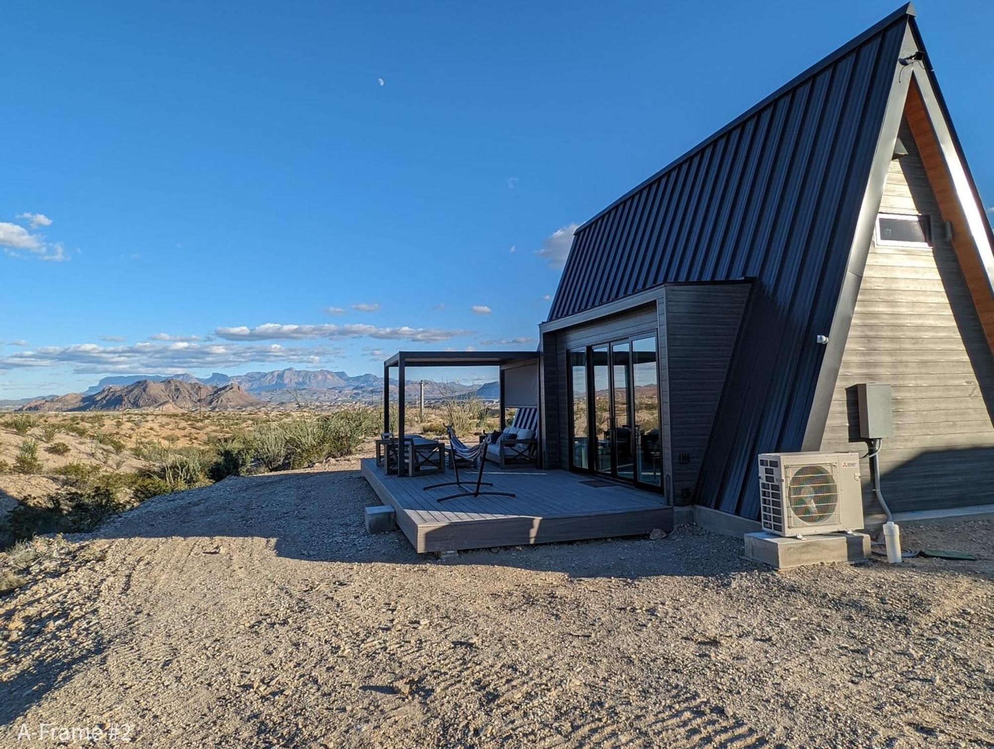 Stardust Big Bend Luxury A-Frame#4 Great Views Villa Terlingua Exterior photo