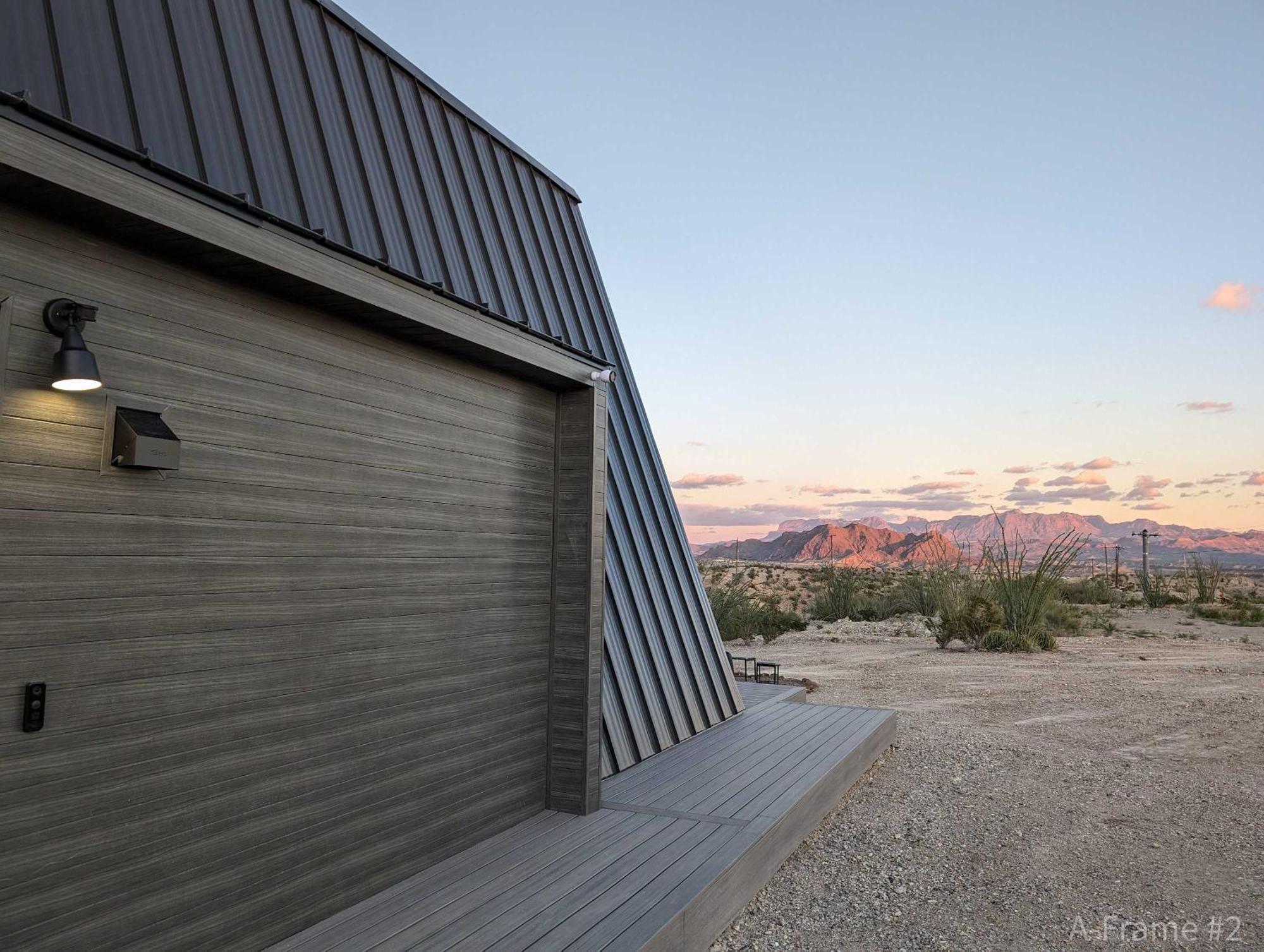 Stardust Big Bend Luxury A-Frame#4 Great Views Villa Terlingua Exterior photo
